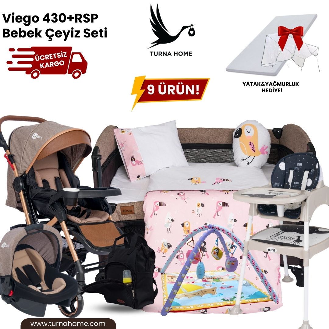 Viego%20430+RSP%20Bebek%20Çeyiz%20Paketi%20-Kahverengi