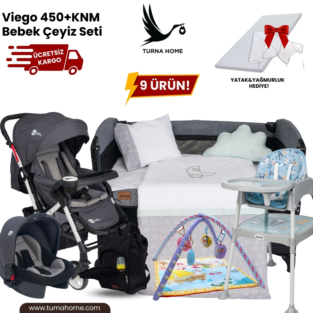 Viego%20450+KNM%20Bebek%20Çeyiz%20Paketi%20-Antrasit